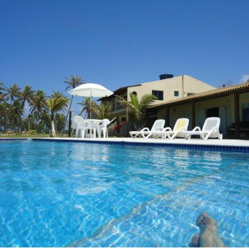 Bazén v ubytování Pousada Aldeia do Forte nebo v jeho okolí