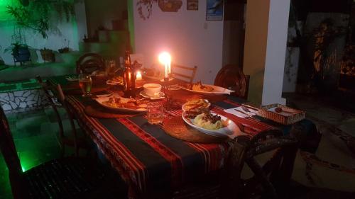 Comida en la posada o alrededores