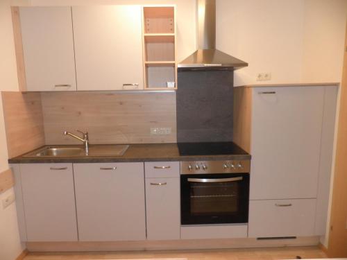 Dapur atau dapur kecil di Ferienhaus Kerstin