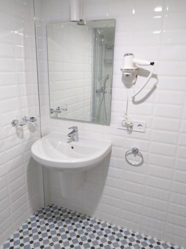 Koupelna v ubytování Tempo Life Apartman