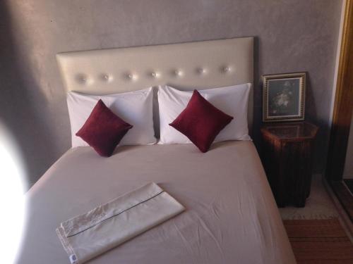 Cama o camas de una habitación en Asklou Appartement à Mirleft