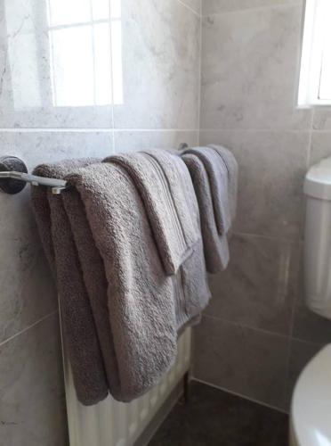 Un baño de Jordan's Drum Haven B&B, Knock