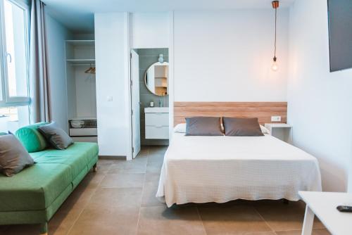 Cama o camas de una habitación en Apartamentos ZHR