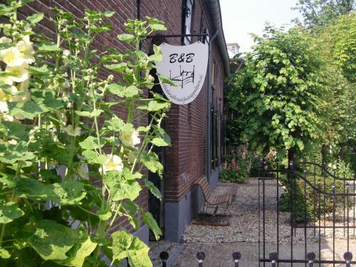 Κήπος έξω από το Bed & Breakfast Appeltern