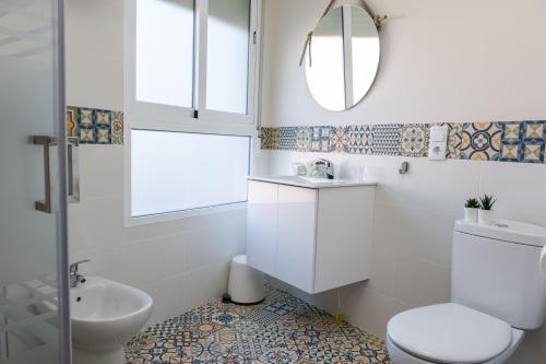 Ванная комната в Bienvenidos Rooms Xàtiva