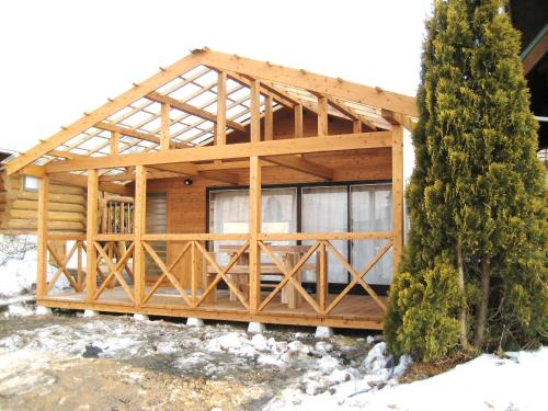 Το Kurokawa Mori no Cottage τον χειμώνα