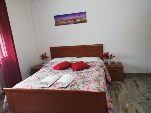 Ένα ή περισσότερα κρεβάτια σε δωμάτιο στο Venice Holiday