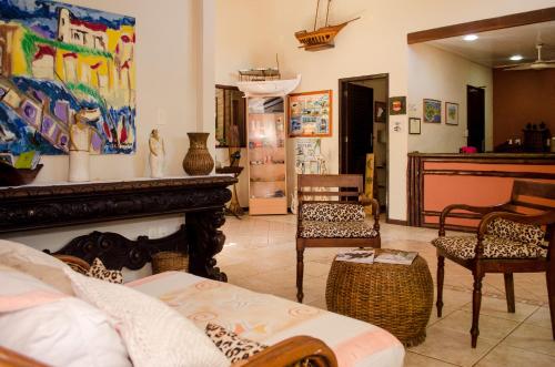 Posezení v ubytování Hotel Porto do Zimbo
