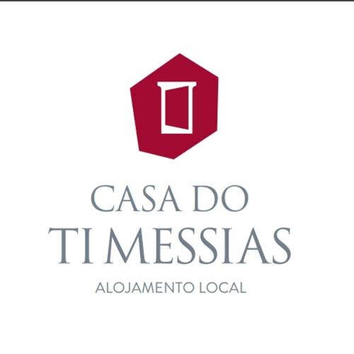 a logo for the csa do timestas at Casa do Ti Messias in Almeida
