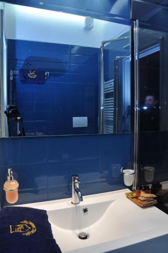 Salle de bains dans l'établissement Hotel Vistamare