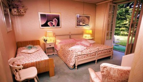 Postel nebo postele na pokoji v ubytování B&B Villa Liz Varese
