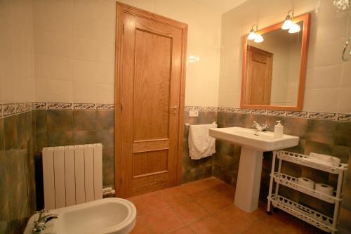 Kúpeľňa v ubytovaní La Premsa