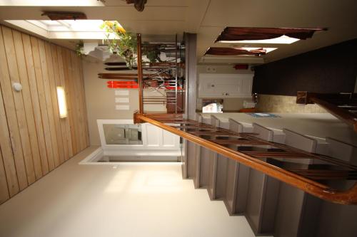 Küche/Küchenzeile in der Unterkunft Dalvík Hostel Gimli