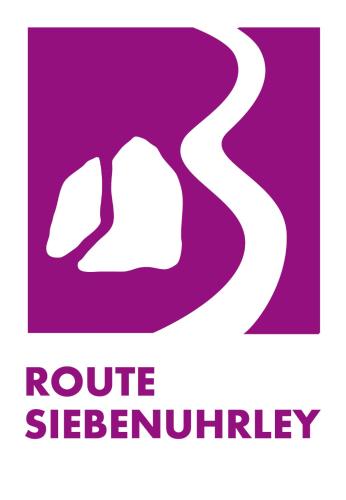 a logo for a route interchange facility at Pension "Haus am Walde" Brodenbach, Mosel in Brodenbach