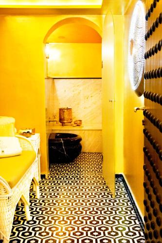 Postel nebo postele na pokoji v ubytování Riad Dar Saba - Saba's House