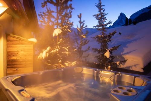 冬のChalet A la Casaの様子