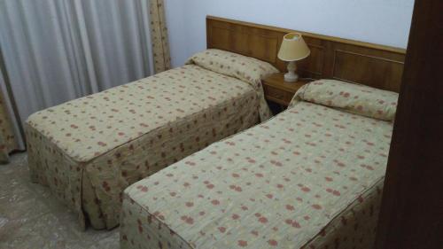 Postel nebo postele na pokoji v ubytování Casa Nicolás
