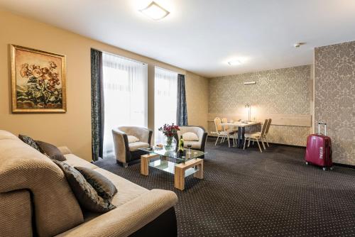 Zona d'estar a Hotel Wilga
