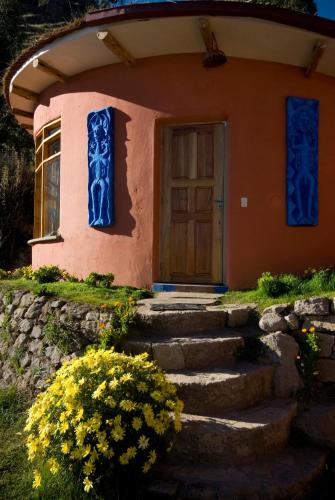 Zahrada ubytování Hostal Las Olas