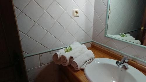 Koupelna v ubytování Artesano II