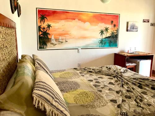 Postel nebo postele na pokoji v ubytování POUSADA CHALÉ PARAÍSO - Icapui