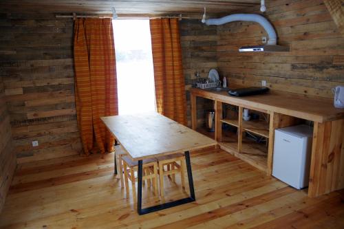 Dapur atau dapur kecil di Camping Klevas