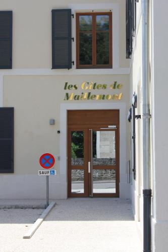 Η πρόσοψη ή η είσοδος του Gite de Maillemont