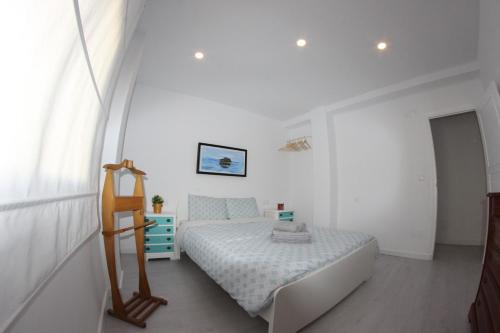 Posteľ alebo postele v izbe v ubytovaní carmen apartments station