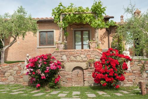 Zahrada ubytování Agriturismo Pratovalle