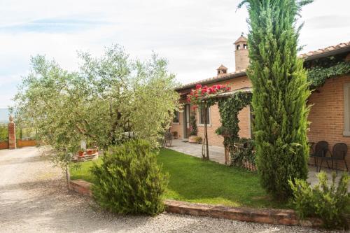 Zahrada ubytování Agriturismo Pratovalle