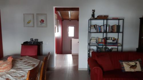 Гостиная зона в Cherry House B&B