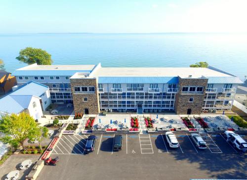 A bird's-eye view of Put-in-Bay Waterfront Condo #204