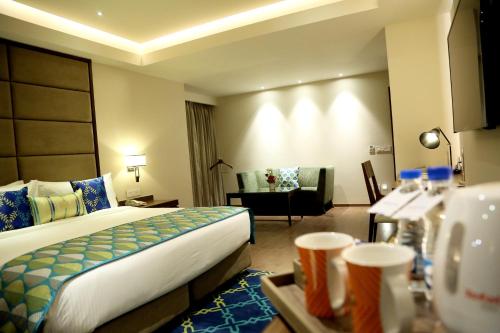 Katil atau katil-katil dalam bilik di Fortune Avenue, Jalandhar - Member ITC Hotels' Group