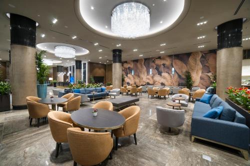 Radisson Collection Hotel, Vadistanbulにあるシーティングエリア