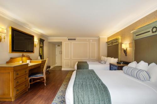 Ένα ή περισσότερα κρεβάτια σε δωμάτιο στο Hotel St. Marie