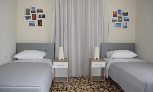 Posteľ alebo postele v izbe v ubytovaní Modern Apartment with Garden