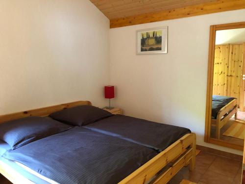 Katil atau katil-katil dalam bilik di Ferienwohnung Karl
