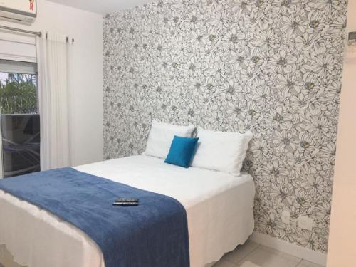 Postel nebo postele na pokoji v ubytování Apartamento Riviera Ilha da Madeira