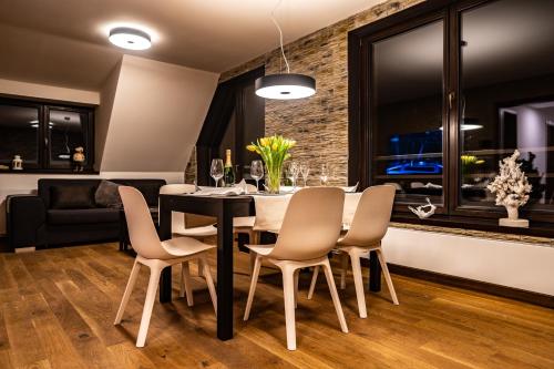 Posezení v ubytování Apartmány Adélka Špindlerův Mlýn