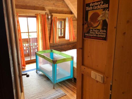 Cama o camas de una habitación en Waldheimathütte