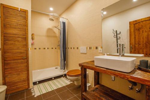 Ένα μπάνιο στο Statek "Two brooms", Apartment