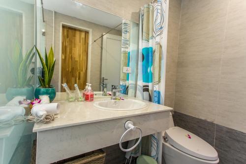 Un baño de Peach House