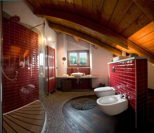 Ванная комната в Casa Svizzera Agriturismo