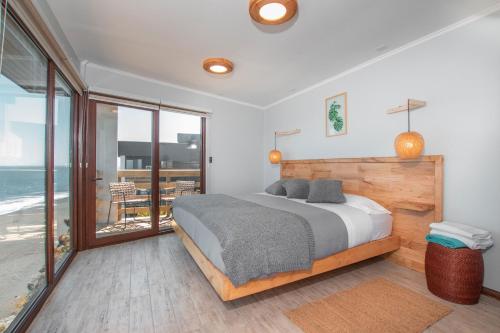 Кровать или кровати в номере Hotel Boutique Puramar