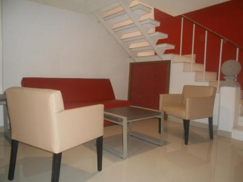 Posezení v ubytování Hotel Puente Real