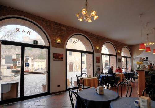 Posezení v ubytování San Leo Albergo Diffuso
