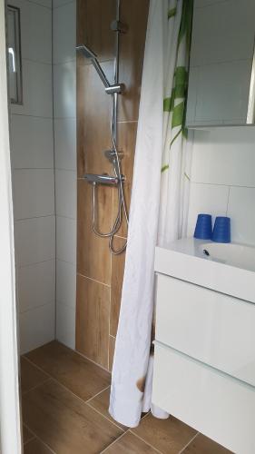 Koupelna v ubytování vakantiewoning zeumeruus