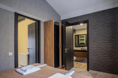 Vonios kambarys apgyvendinimo įstaigoje Villa by Sunexpress Bakuriani