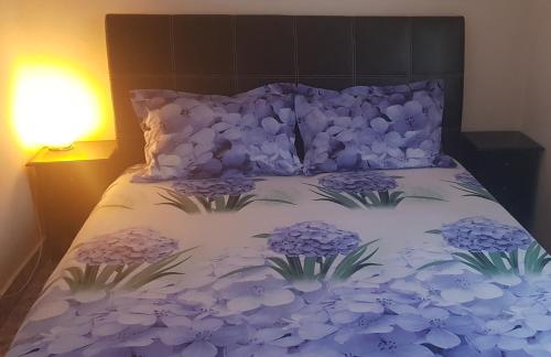 Una cama o camas en una habitación de Libera