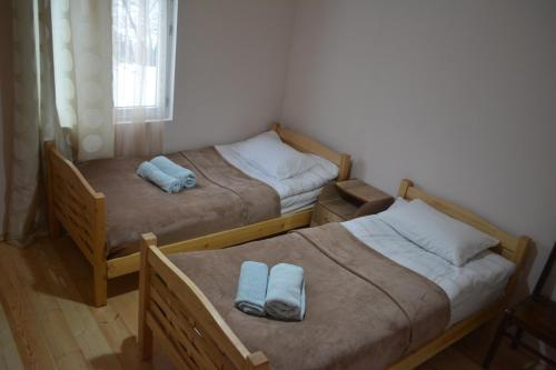 Llit o llits en una habitació de Guest House Lashmina